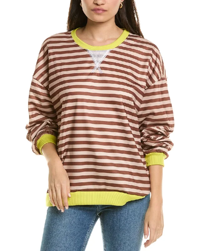 Soft Trends Madison Miles Stripe Pullover