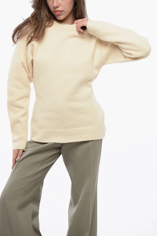 Fashion Concept Jil Sander Wool Crewneck Sweater