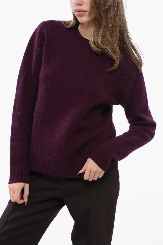 Personalized Design Jil Sander Wool Crewneck Sweater