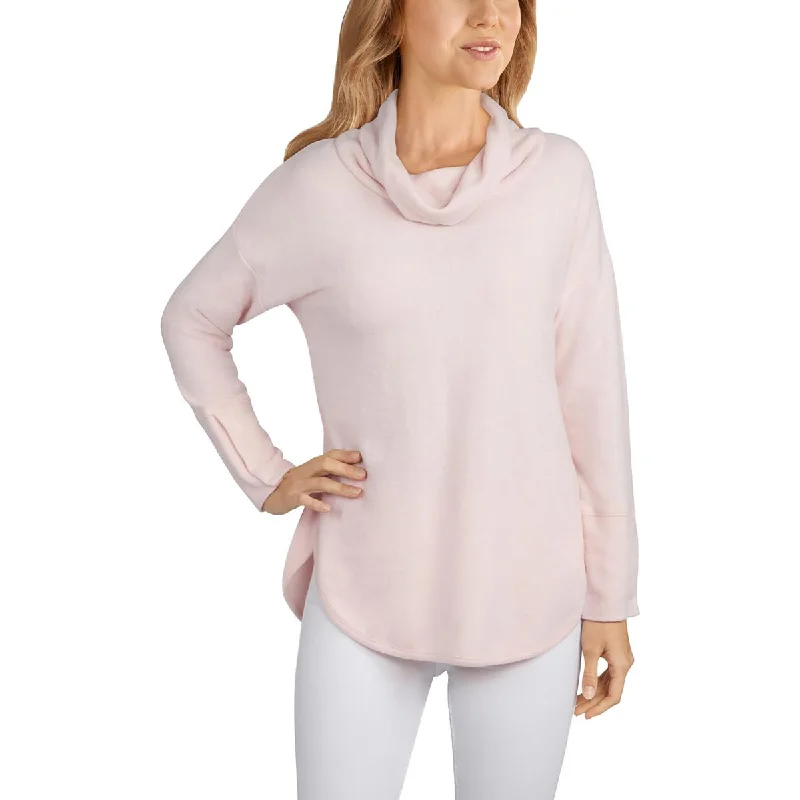 Relaxed Fits Ruby Rd. Womens Fleece Long Sleeve Turtleneck Sweater