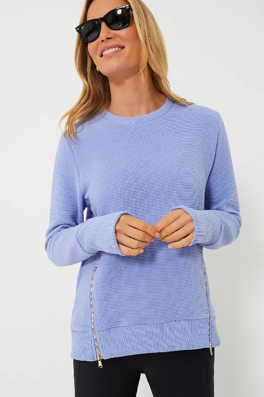 Soft Casuals Violet Everyday Crewneck