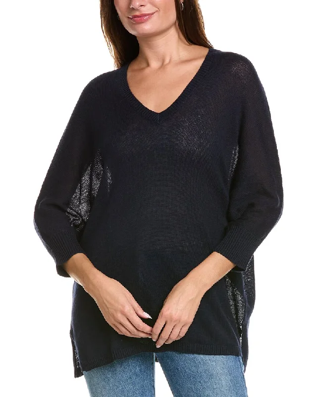 Fashionable Items Two Bees Cashmere Lia Dolman Cashmere-Blend Beach Sweater