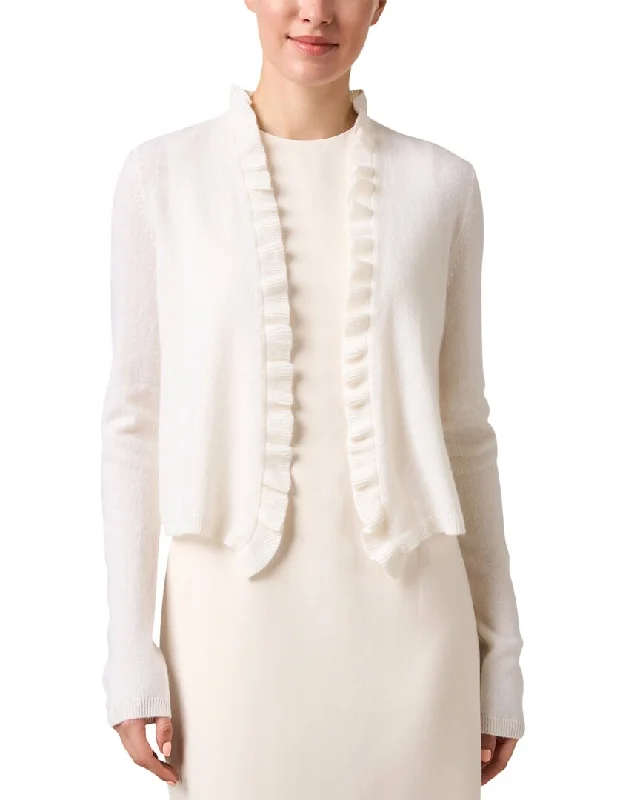 High Street Series Kinross Cropped Wool-Blend Cardigan