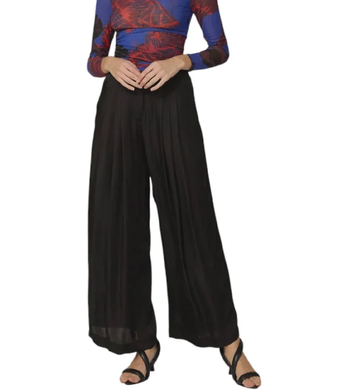 Elegant Dressing Milo Trouser In Black