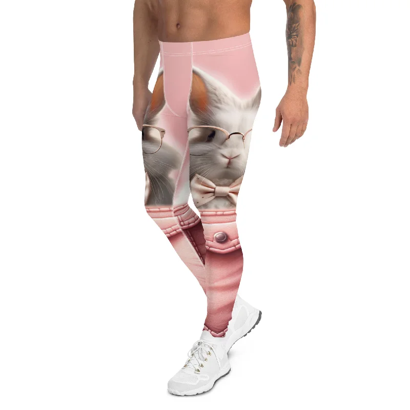Cozy Essentials Cute Bunny Men's Leggings