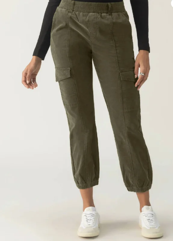Trendy Comfort Wear Relaxed Rebel Pant In Olive