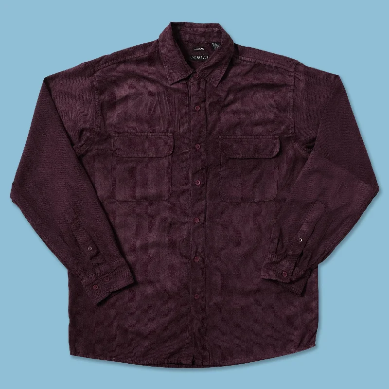 High Street Fashion Corduroy Shirt Large