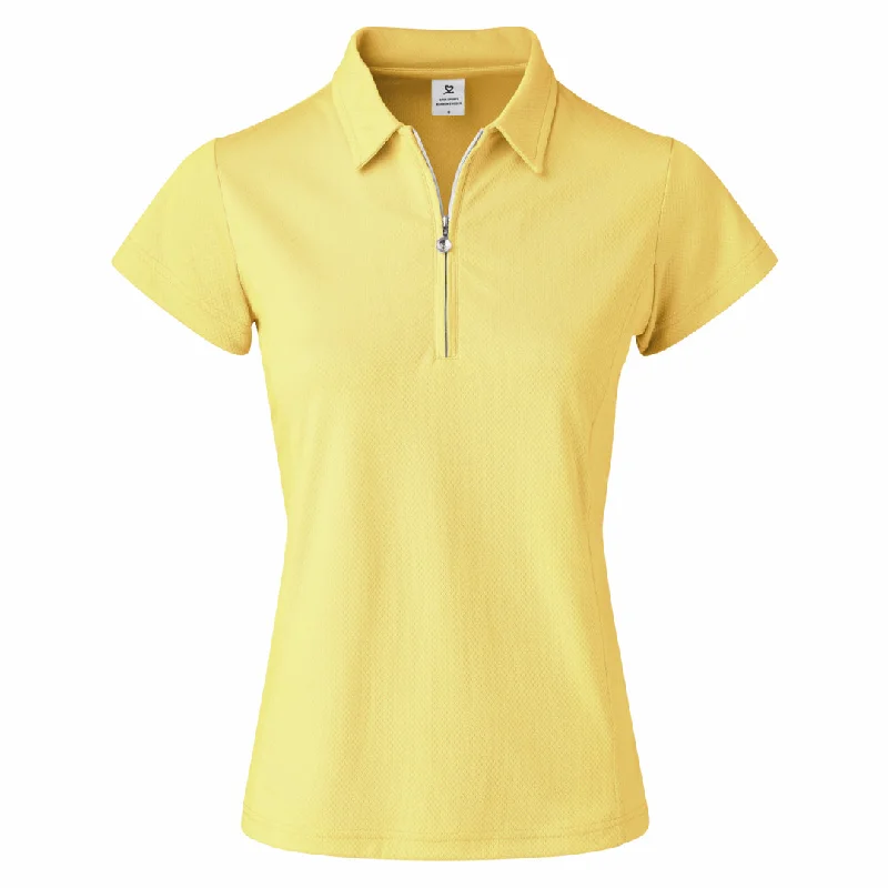 Soft Fabrics SIZE XS - DAILY SPORTS Macy Short Sleeve Polo Butter 101