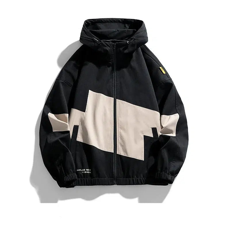Elegant Comfort Graphic Hooded Jacket
