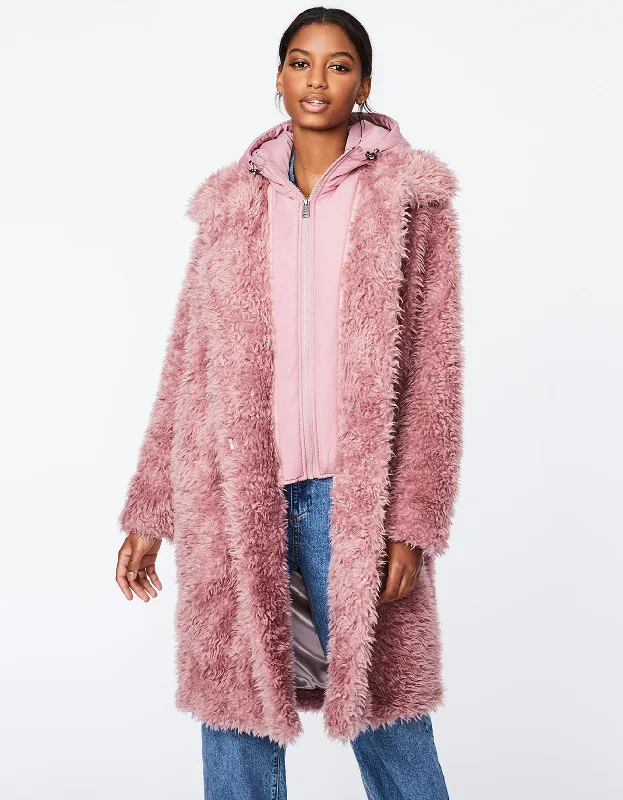 Summer Comfort UNREAL SHAGGY FUR DOUBLE UP COAT