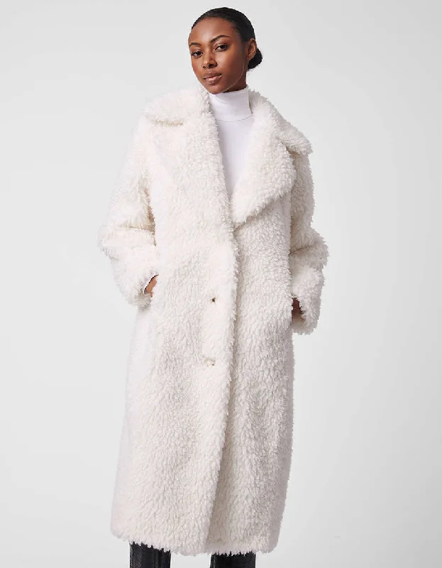 Preview New Products Modern Cloud Faux Fur Coat
