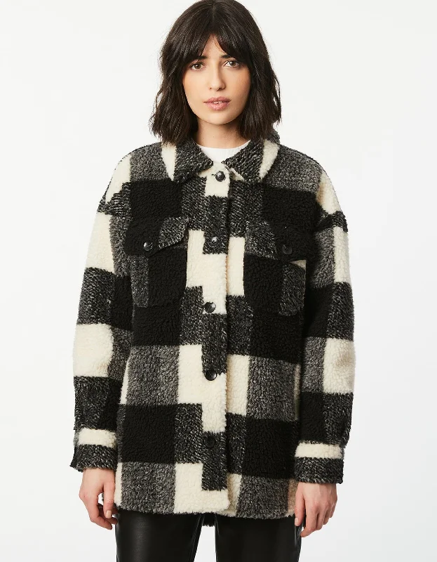 Versatile Comfort COZY CATSKILL CHECKERED SHACKET