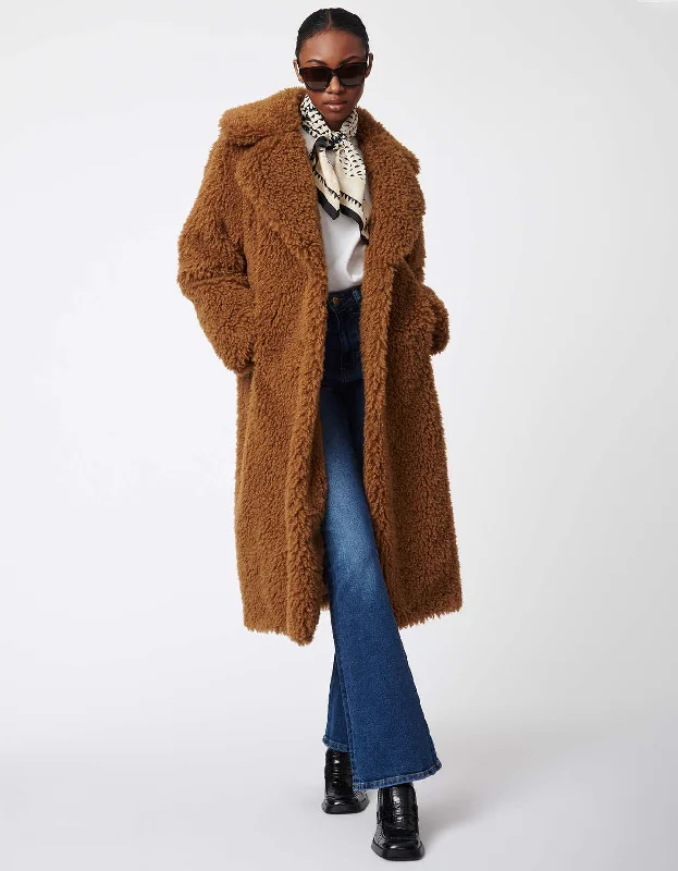 Summer Selection Modern Cloud Faux Fur Coat