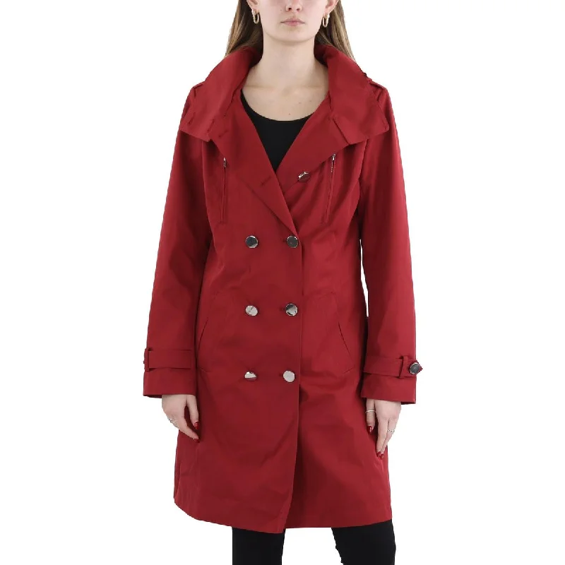 Comfortable Outfits Kimi + Kai Womens Lined  Trench Coat