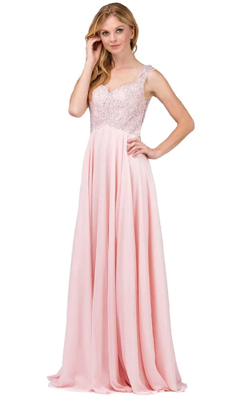 Fashion Concept Dancing Queen 9899 - Lace Bodice Long Dress