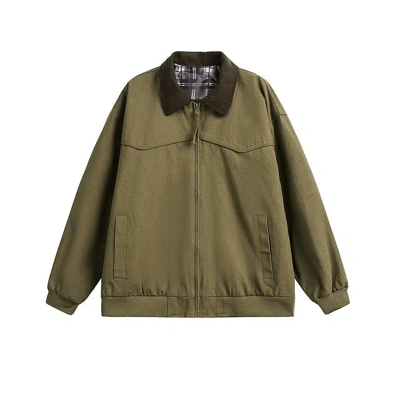 Soft Clothing Classic Plaid Lined Jacket