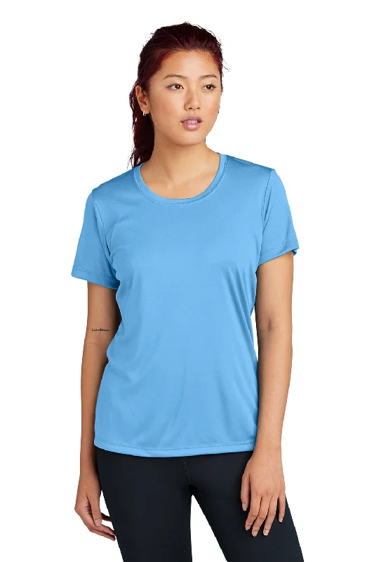 Cozy Dress Sport-Tek Womens Competitor Moisture Wicking Short Sleeve Crewneck T-Shirt - Carolina Blue Cozy Dress Sport-Tek Womens Competitor Moisture Wicking Short Sleeve Crewneck T-Shirt - Carolina Blue