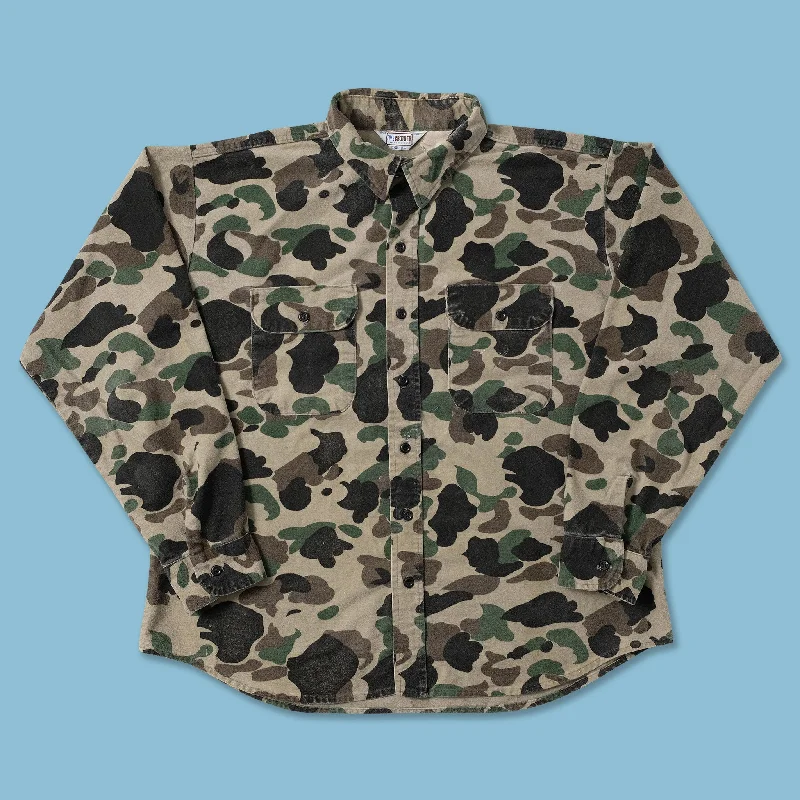 Exquisite Tailoring Vintage Duck Camo Heavy Shirt XLarge