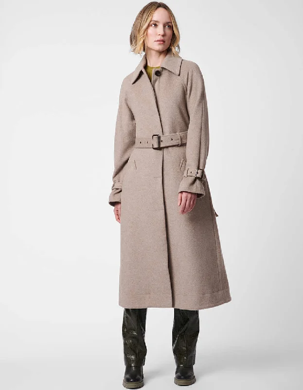 Urban Design Sense Kensington Belted Wool Coat