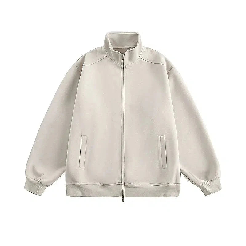 Cozy Vibes Casual Zip-Up Jacket