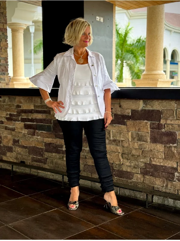 Sports Cool LULU-B SOUTH BEACH BLACK ANKLE PANT