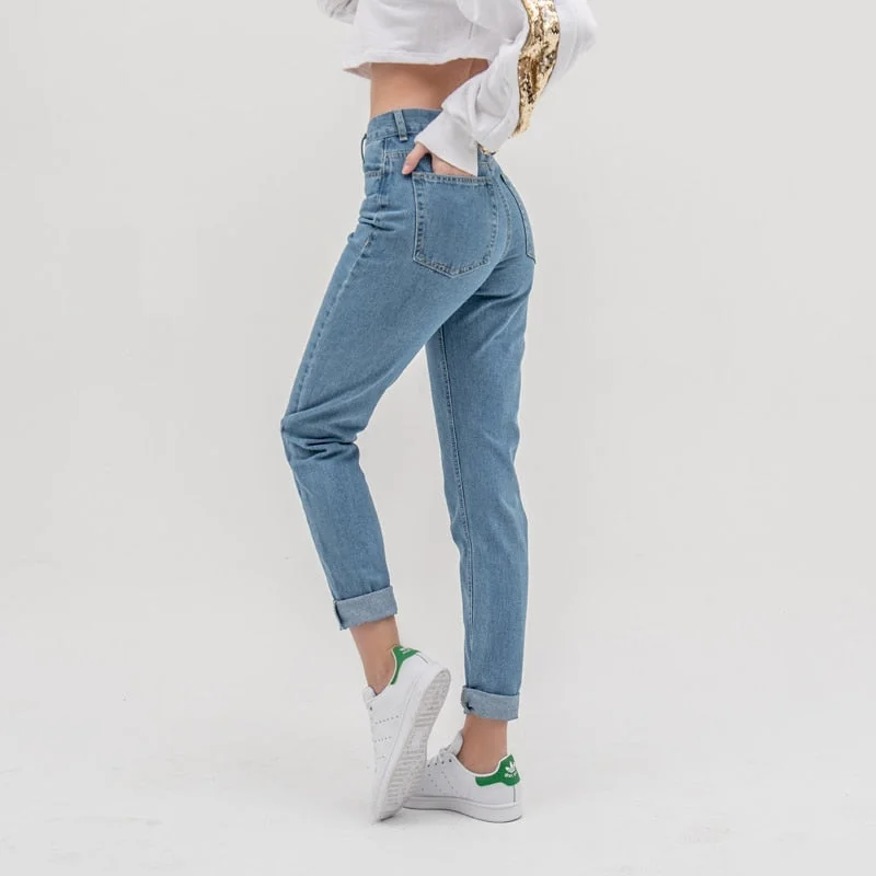 Advanced Customization luckinyoyo jean woman mom jeans pants boyfriend jeans for women with high waist push up large size ladies jeans denim 5xl 2019 Advanced Customization luckinyoyo jean woman mom jeans pants boyfriend jeans for women with high waist push up large size ladies jeans denim 5xl 2019