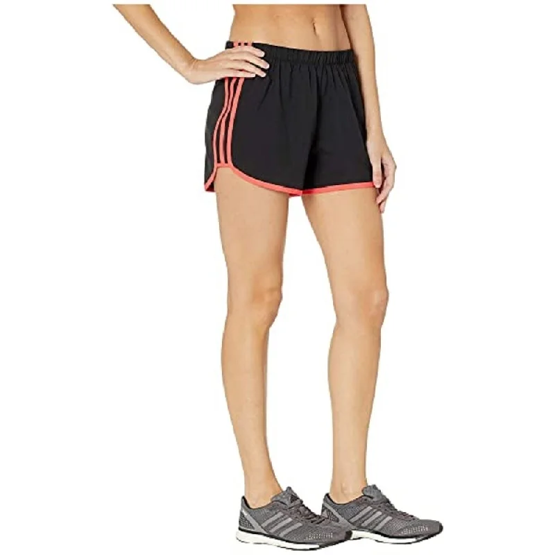 Sports And Leisure Adidas Women's M20 Reflective Running Shorts Black/Red Size Extra Large - XL Sports And Leisure Adidas Women's M20 Reflective Running Shorts Black/Red Size Extra Large - XL