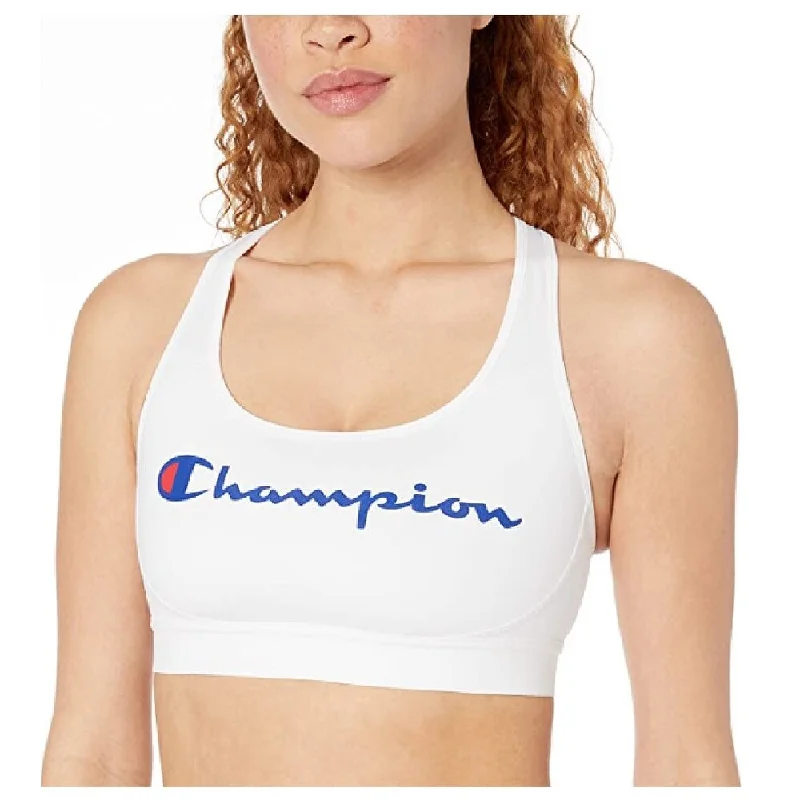 New Products Champion Women's The Absolute Workout Sports Bra White Size Extra Small - X-Small