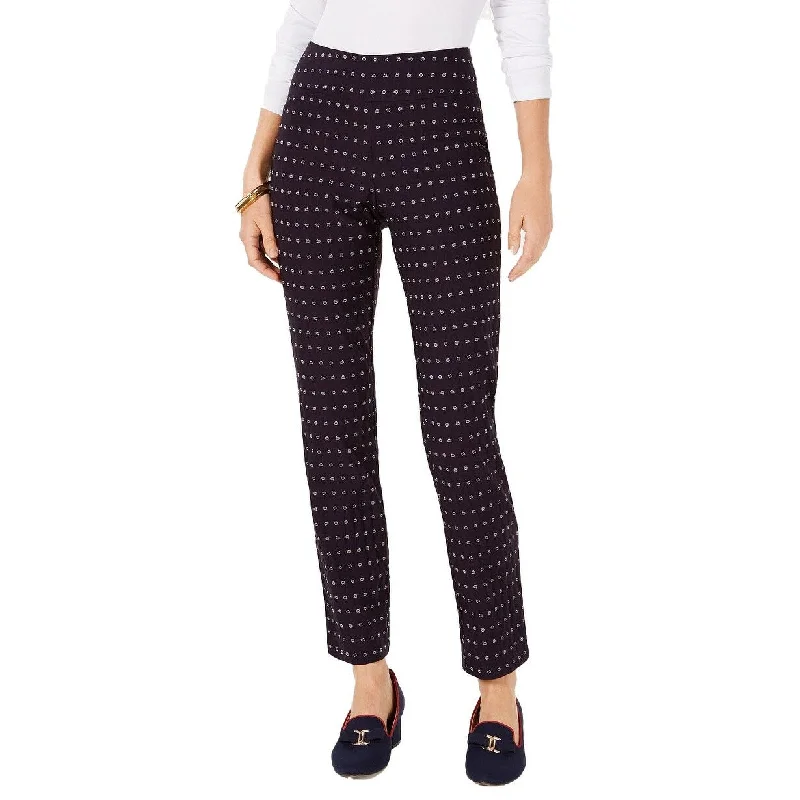 Fresh And Capable Charter Club Women's Cambridge Floral-Print Tummy-Control Pants Black Size 18 Fresh And Capable Charter Club Women's Cambridge Floral-Print Tummy-Control Pants Black Size 18