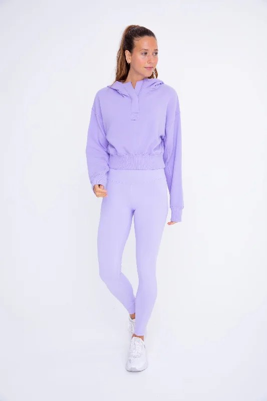 Sports Design Effortless Cropped Hoodie