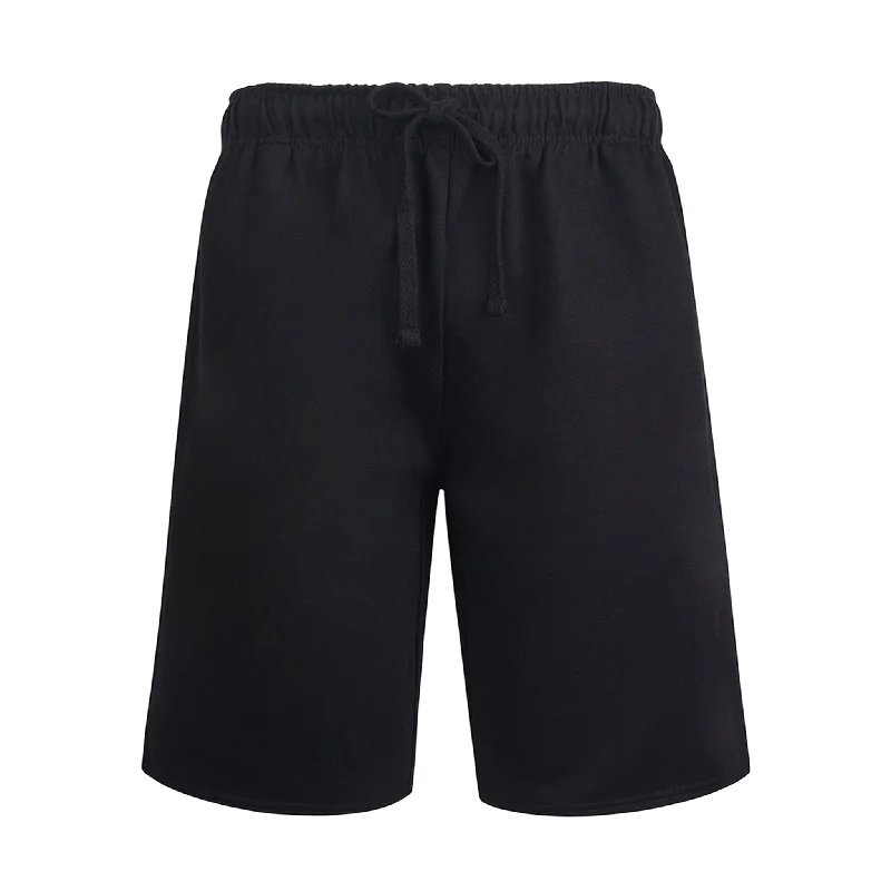 Spiritual Vitality ET|TU MEN'S LIGHTWEIGHT FLEECE SHORTS (FS1020E_BLK)