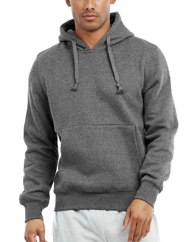 Noble Temperament KNOCKER MEN'S HEAVY WEIGHT FLEECE HOODED SWEATSHIRT (HD1000_CH/GR)