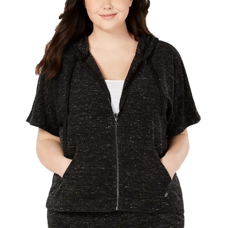 Classic Choice Ideology Women's Cropped Hoodie Black Size Extra Small