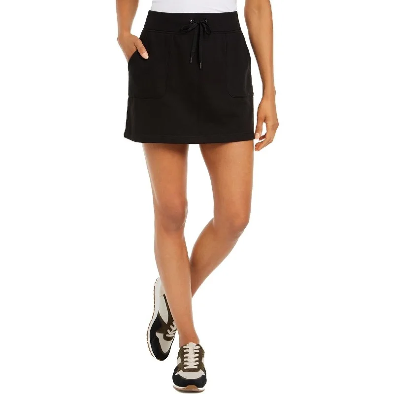 Fashion Elements Ideology Women's Drawstring Wasit Fitness Skirt Black Size 2 Extra Large - XX-Large Fashion Elements Ideology Women's Drawstring Wasit Fitness Skirt Black Size 2 Extra Large - XX-Large