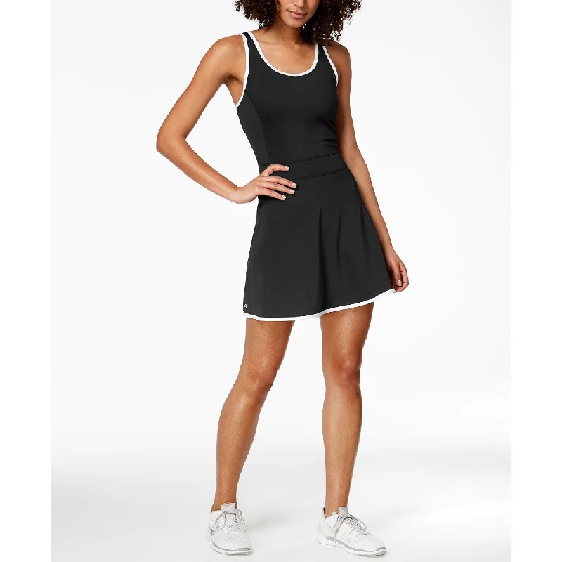 Avant-garde Design Ideology Women's Sleeveless Tennis Dress, Black, Size M - White - 8 - 10 Avant-garde Design Ideology Women's Sleeveless Tennis Dress, Black, Size M - White - 8 - 10