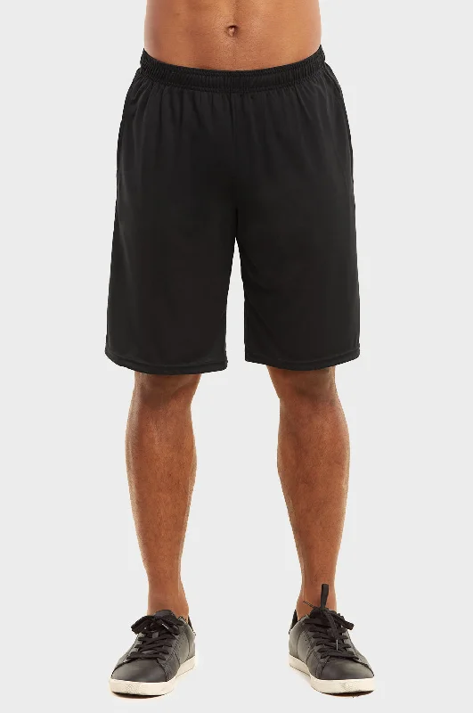 Exclusive Customization KNOCKER MEN'S ATHLETIC SHORTS (KMS4000_BLACK)