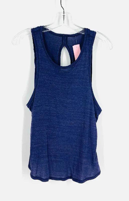 Easygoing Style Lululemon Athletica Size 6 Purple/Gray Variegated Layered Top-Sleeveless Easygoing Style Lululemon Athletica Size 6 Purple/Gray Variegated Layered Top-Sleeveless