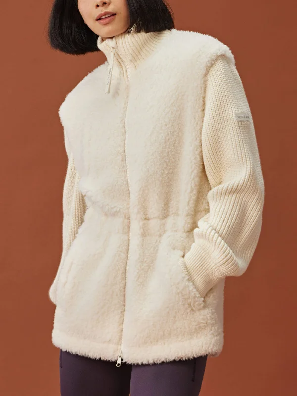 Comfortable And Versatile NEIWAI ACTIVE X NYCB Wool Fleece Coat
