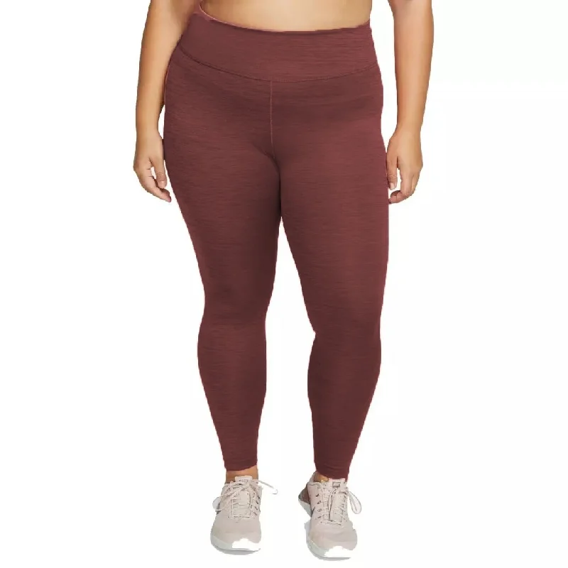 Fashionable Ease Nike Women's One Women's Plus Size Training Tights Brown Size Extra Large - X-Large Fashionable Ease Nike Women's One Women's Plus Size Training Tights Brown Size Extra Large - X-Large