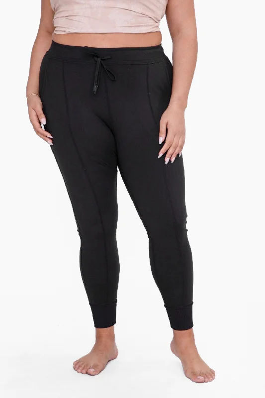 All-Day Style "On The Go" Black Joggers