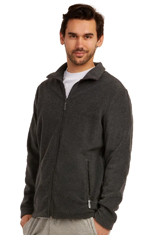 Smart Comfort Wear ET TU MEN'S POLAR FLEECE JACKET (PF2000E_CH-GR)