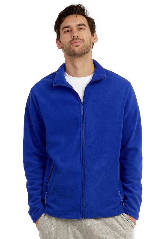 Relaxed Tops ET TU MEN'S POLAR FLEECE JACKET (PF2000E_R.BLUE)