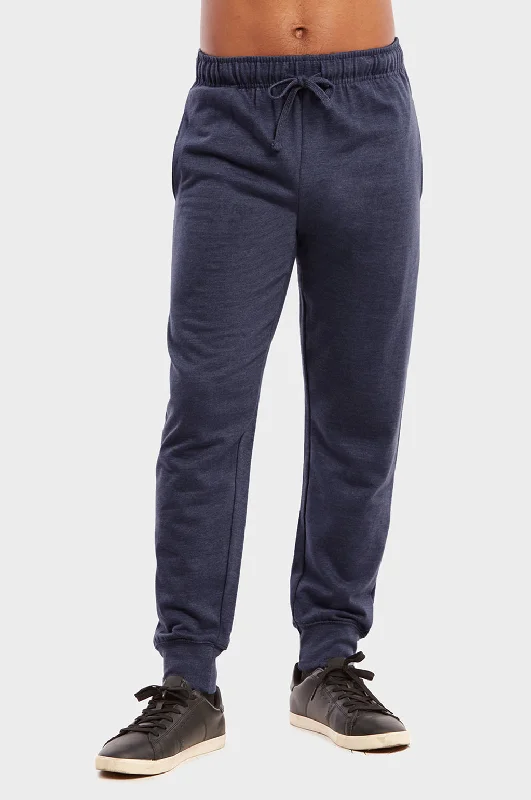 Boutique Recommendation ET TU MEN'S LIGHTWEIGHT FLEECE JOGGER PANTS (SP1120E_DENIM)
