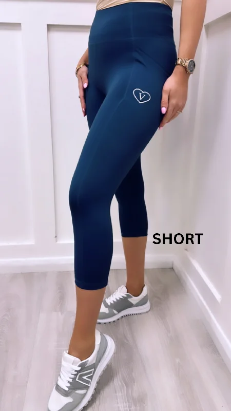 Advanced Customization Short Active Walking Leggings Navy