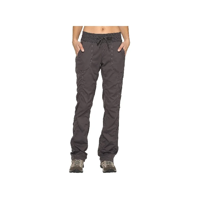 Simple Solid Color The North Face Women's Aphrodite Straight Pants Grey Size Extra Small - Black - X-Small