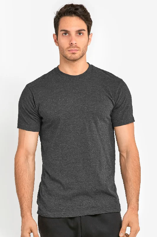 All-Day Outfits KNOCKER MEN'S HEAVY CREW NECK T-SHIRT (TR800_CH/GR)