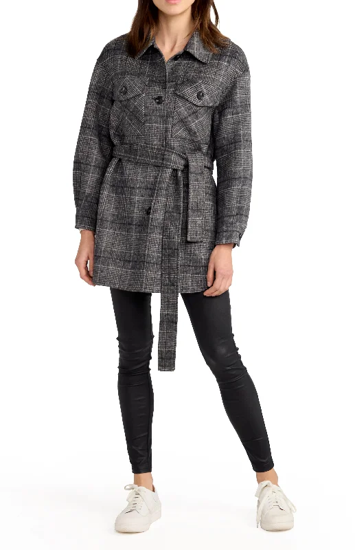 Goddess Style Back Together Belted Shacket