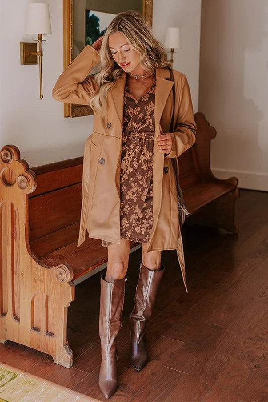 Sports Fashion Forever First Class Faux Leather Coat