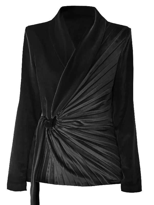 Fresh And Natural Nero Blazer