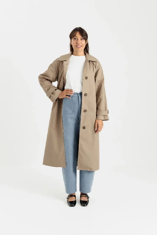 Everyday Outfits Papercut Patterns Eliza Trench Coat